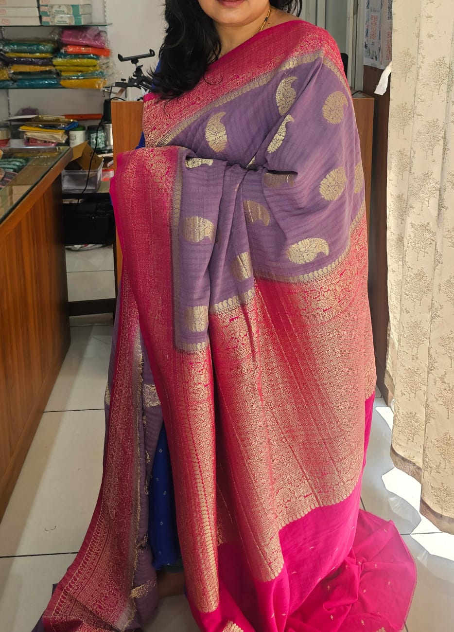 Banarasi heavy georgette Saree 03 DP/P