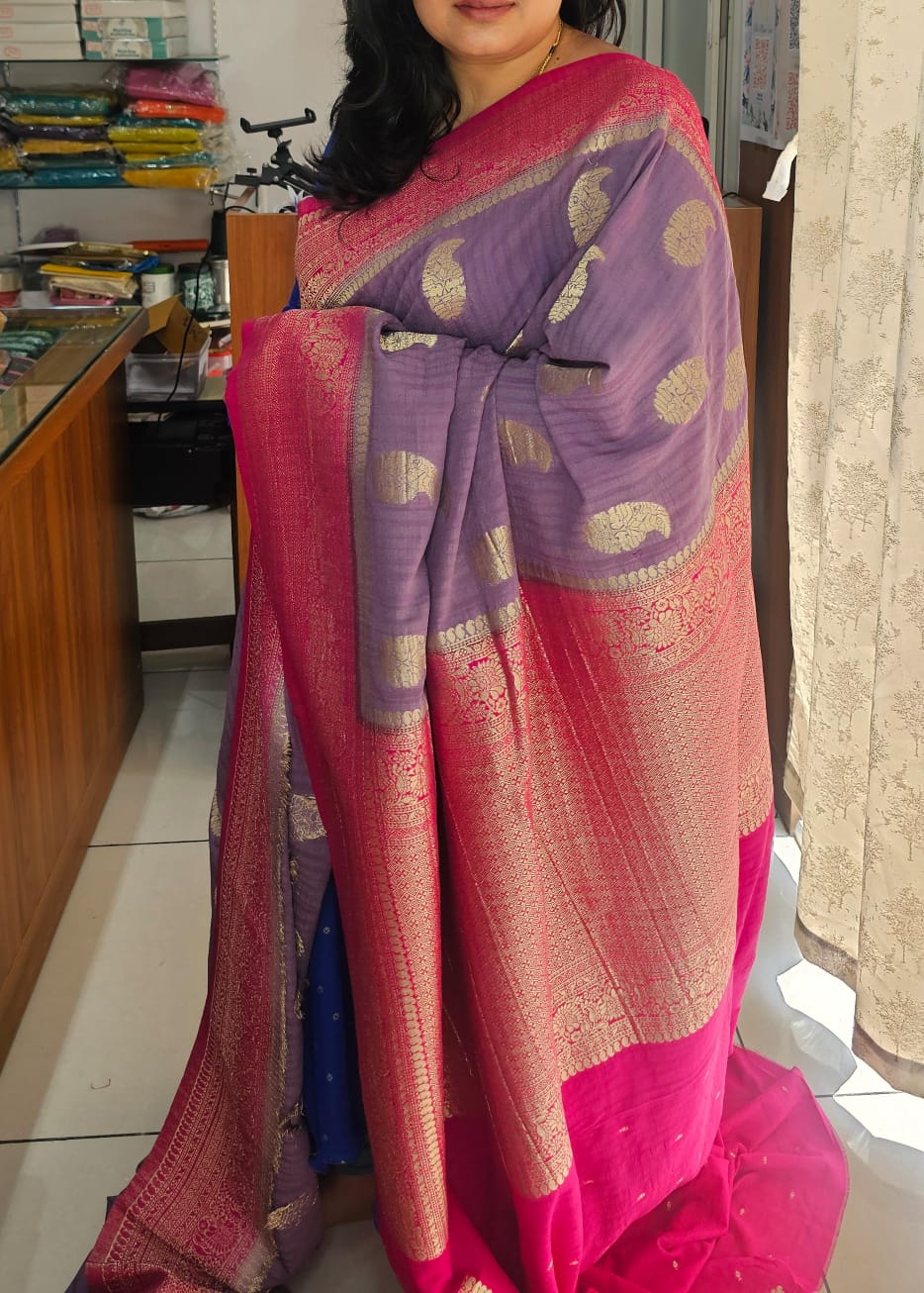 Banarasi heavy georgette Saree 03 DP/P