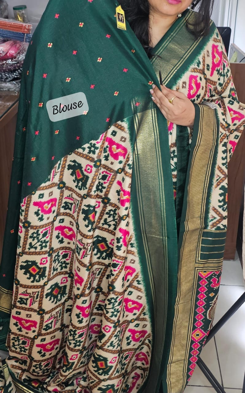 Dola Silk Saree 01 BG/C
