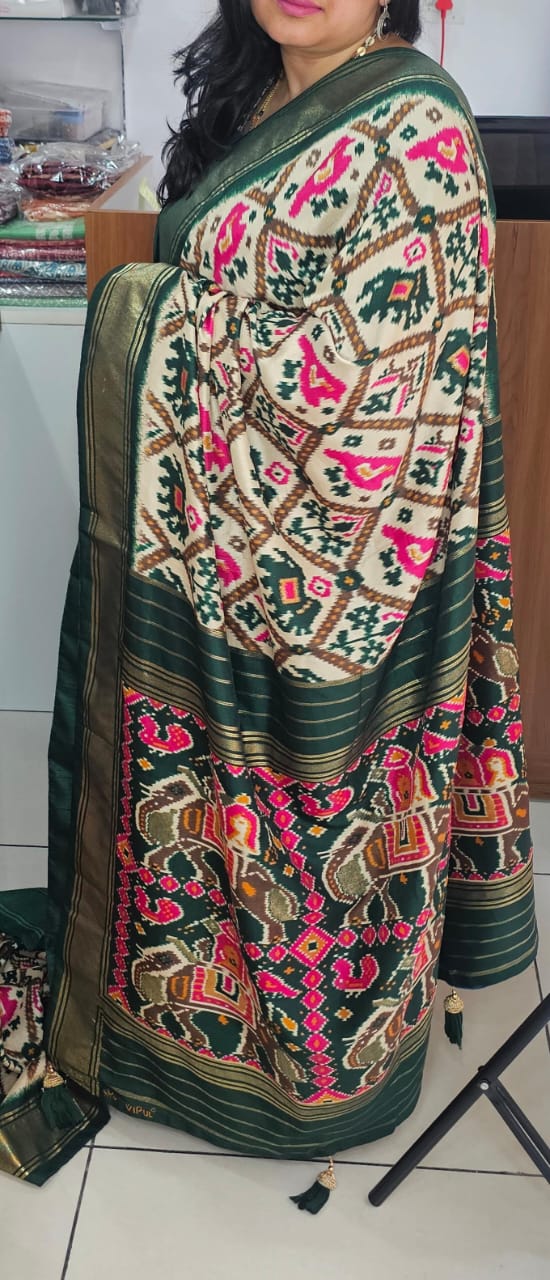 Dola Silk Saree 01 BG/C