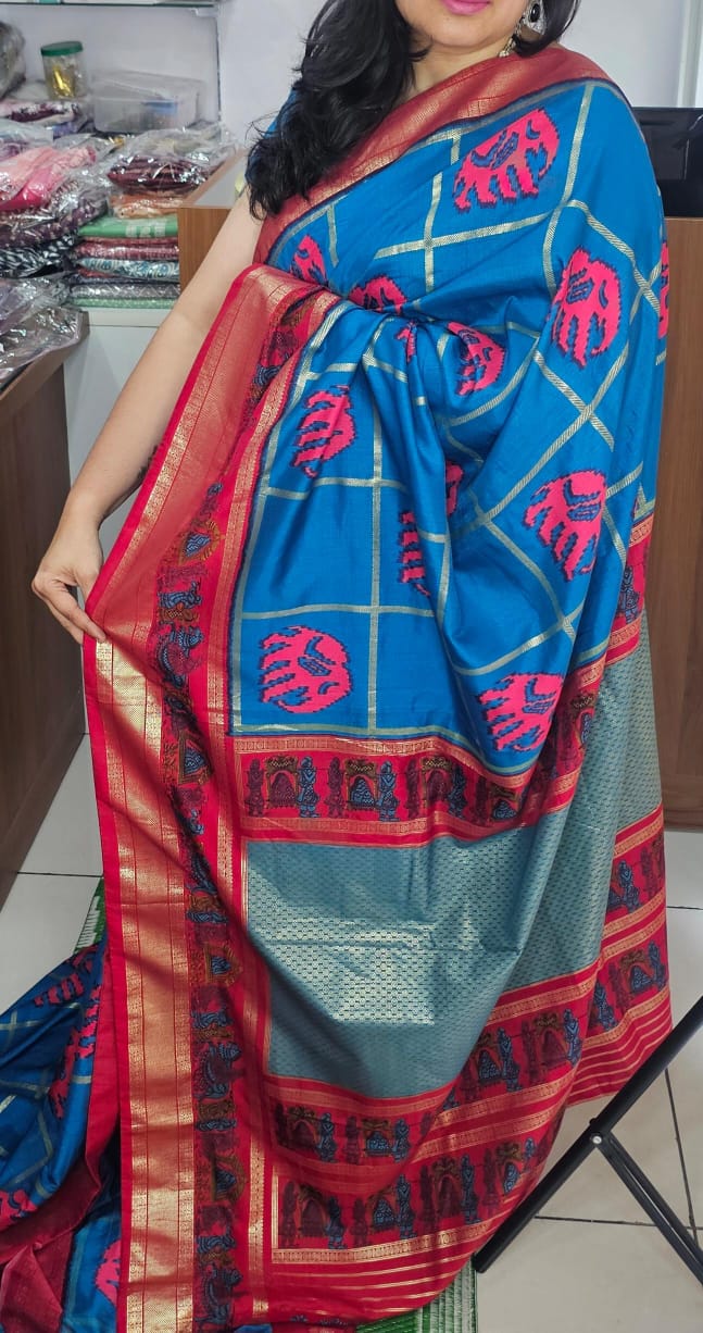 Dola Silk Saree 02 B/R