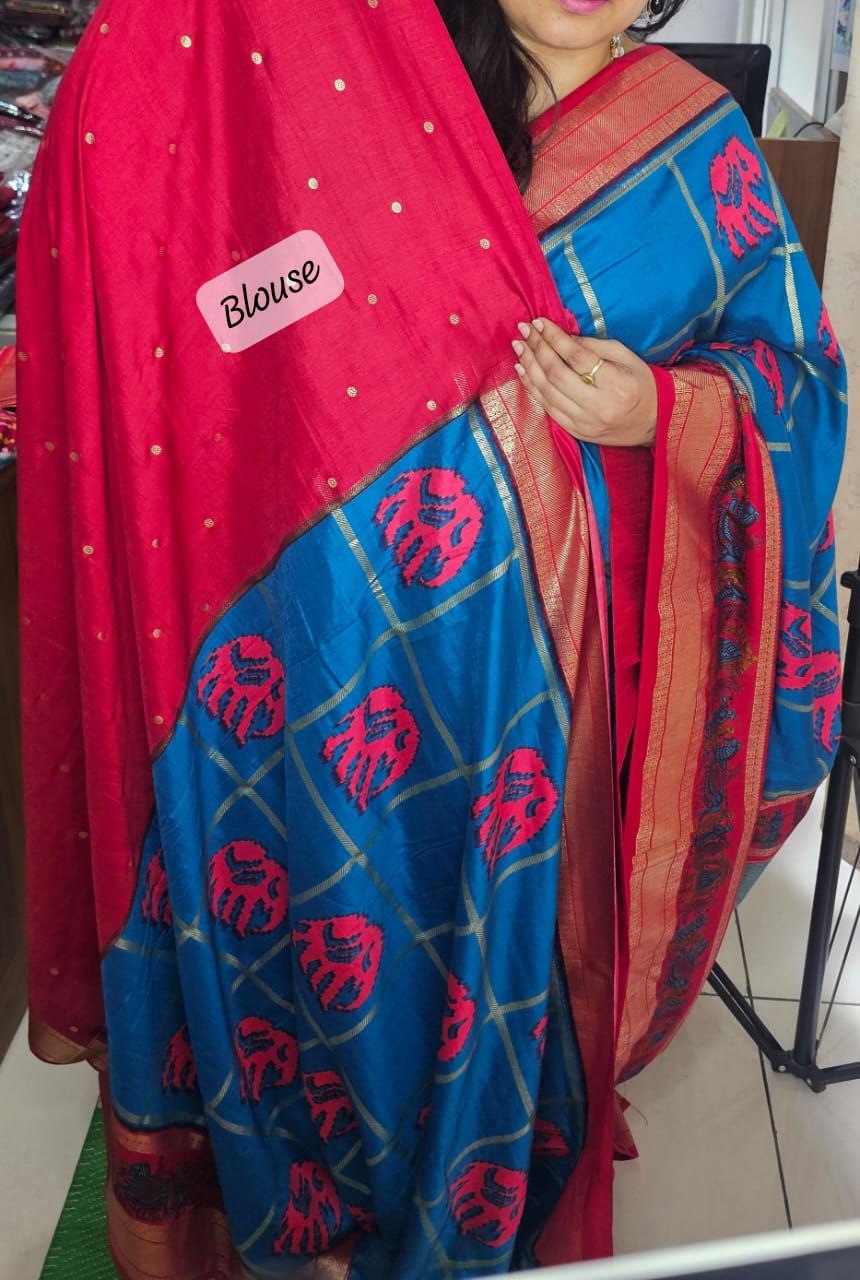 Dola Silk Saree 02 B/R