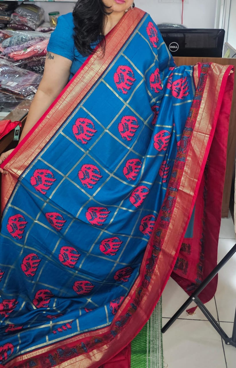 Dola Silk Saree 02 B/R