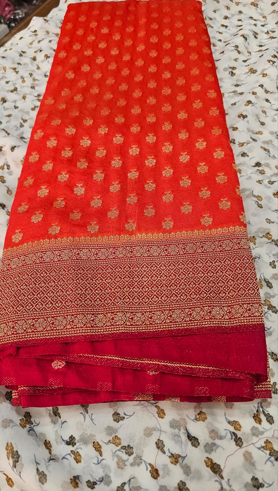 Georgette Silk Saree 04 O/P