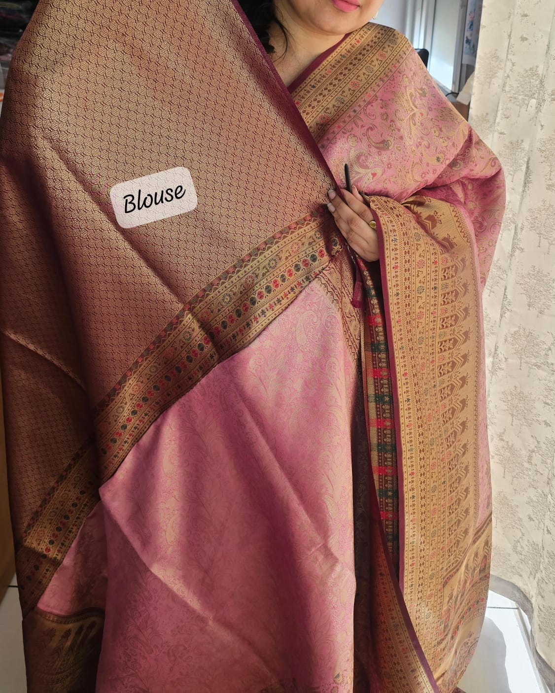 Banarasi heavy Jacquard Saree LP/DP 01