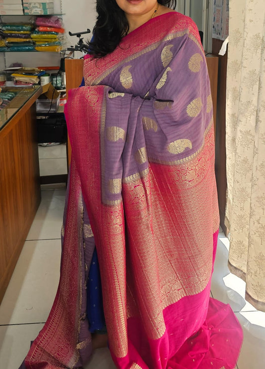 Banarasi heavy georgette Saree 03 DP/P