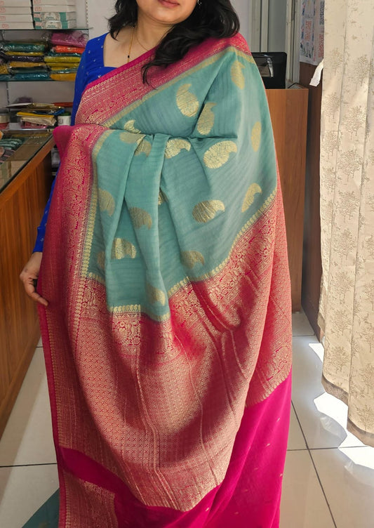 Banarasi heavy georgette Saree 02 TB/P