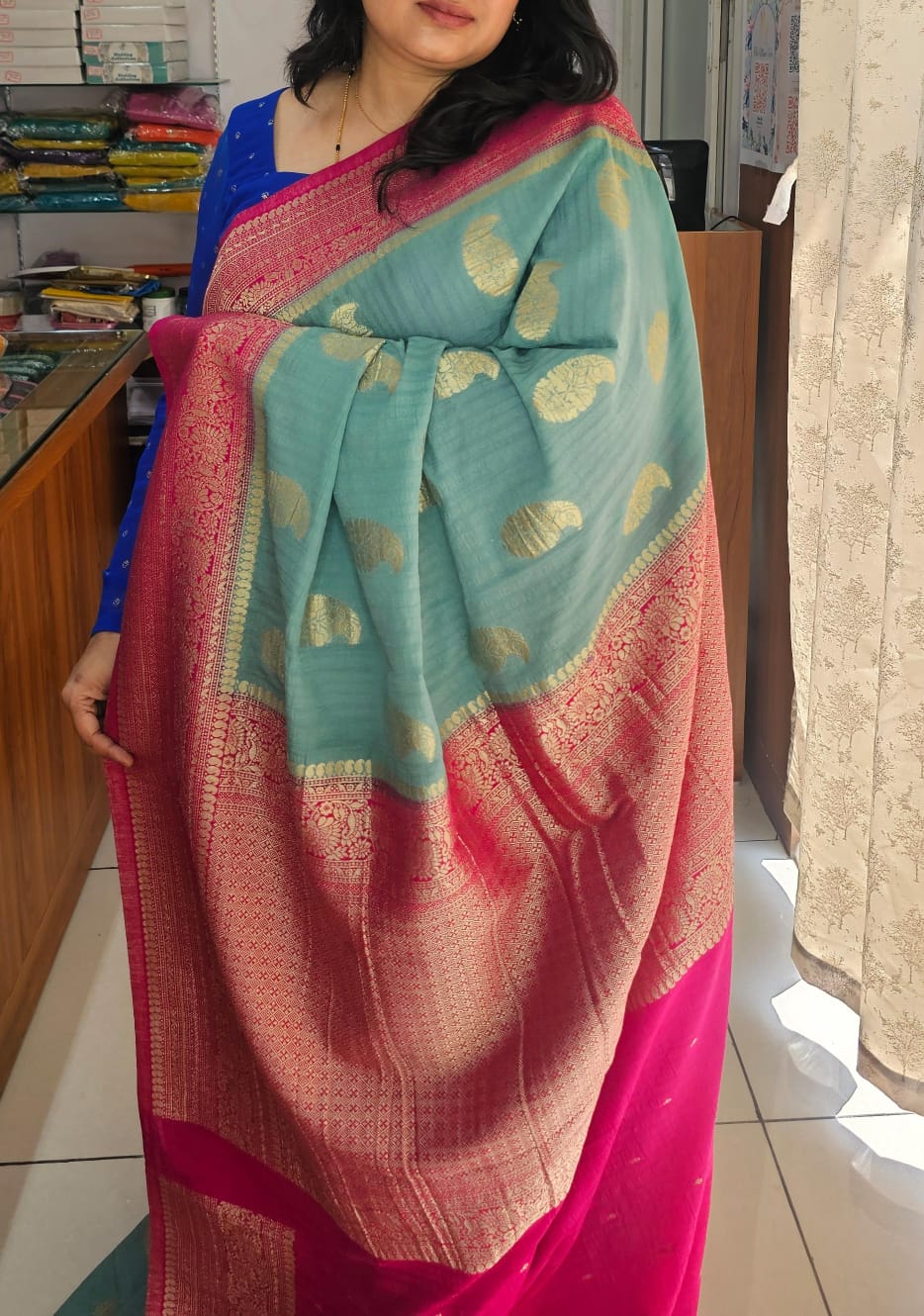 Banarasi heavy georgette Saree 02 TB/P