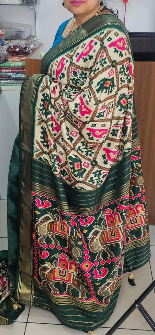 Dola Silk Saree 01 BG/C