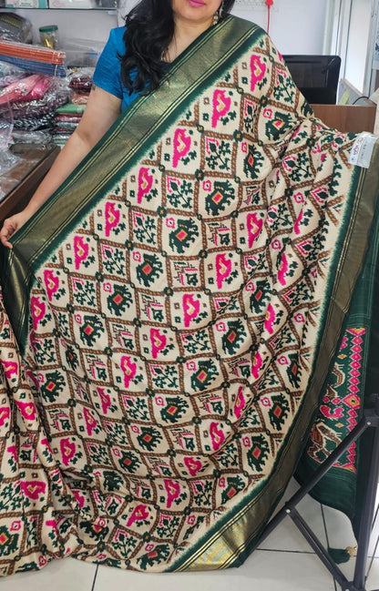Dola Silk Saree 01 BG/C
