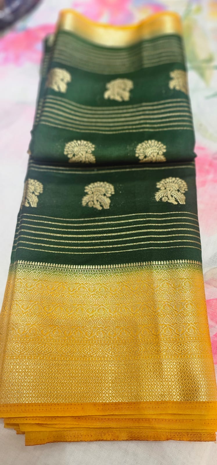 Gayatri silk saree 01 G/Y