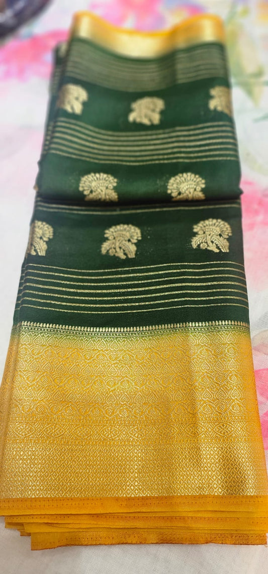 Gayatri silk saree 01 G/Y