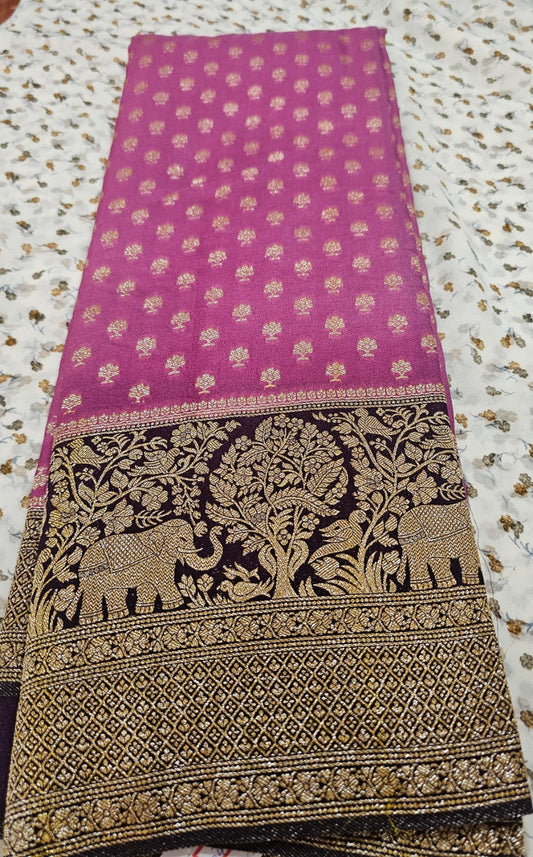 Georgette Silk Saree 05 LP/DP